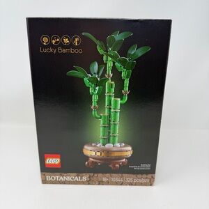 LEGO NIB Botanicals Lucky Bamboo Building Set Green